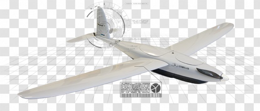 Radio-controlled Aircraft Motor Glider Unmanned Aerial Vehicle Model - Wing Transparent PNG