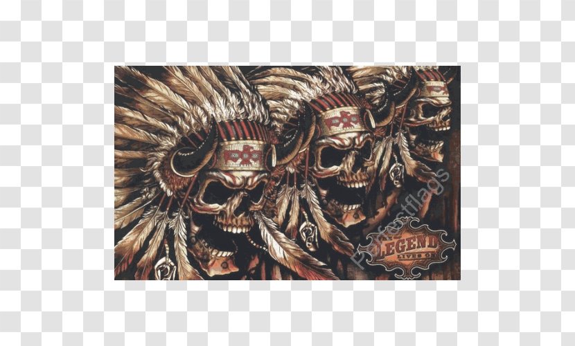 Skull And Crossbones Calavera Jolly Roger Flag - Faces Of Death Transparent PNG