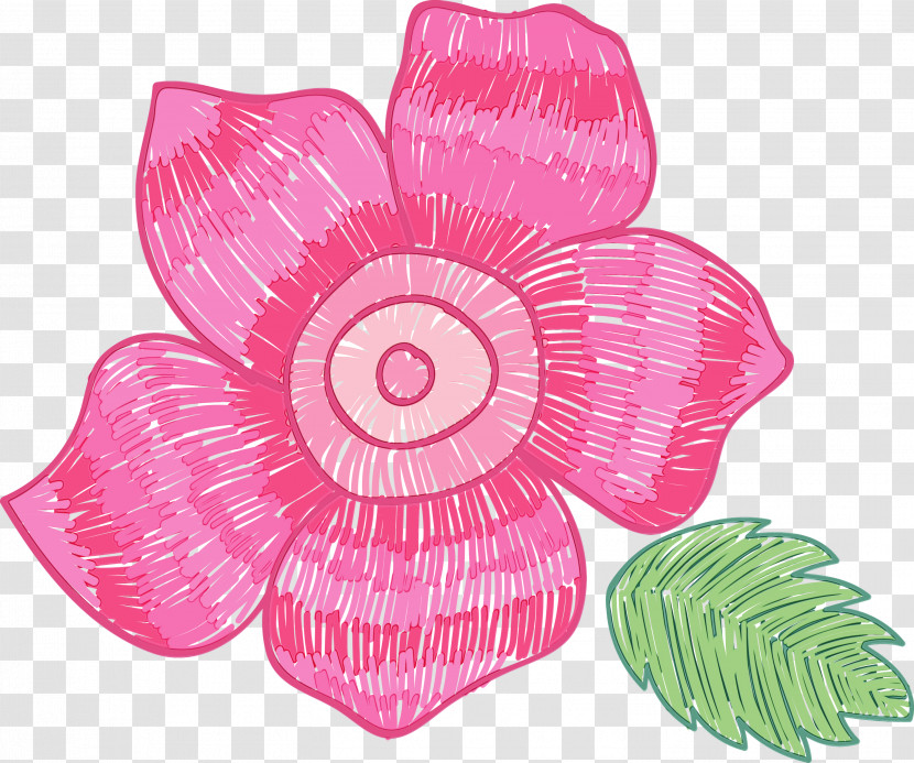 Petal Cut Flowers Pink M Flower Transparent PNG