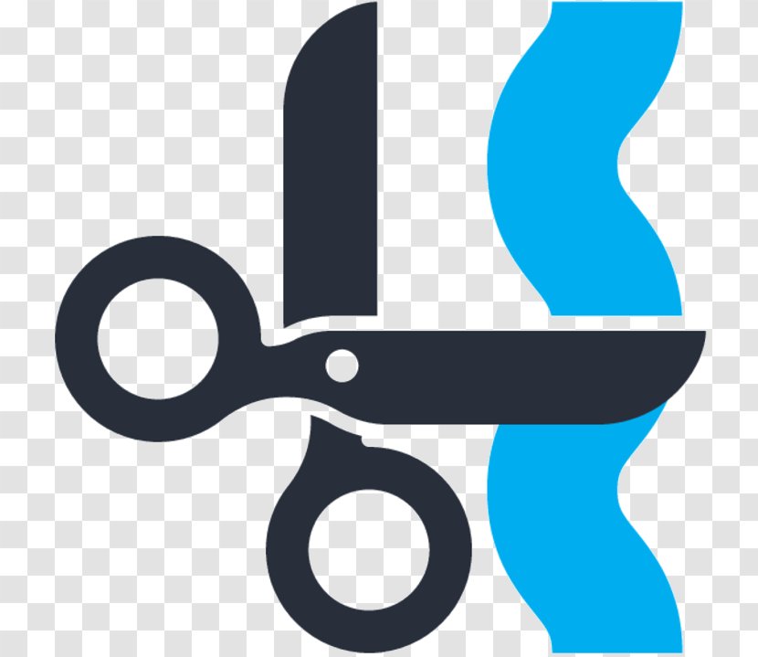 Logo Clip Art Product Font Brand - Scissors - Microsoft Azure Transparent PNG