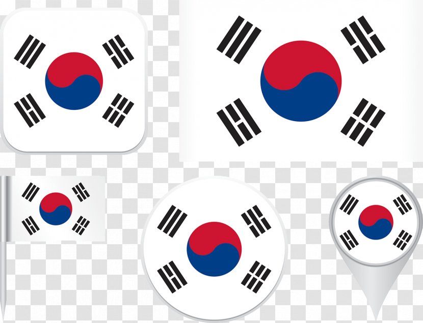Flag Of South Korea North National - Saudi Arabia Transparent PNG