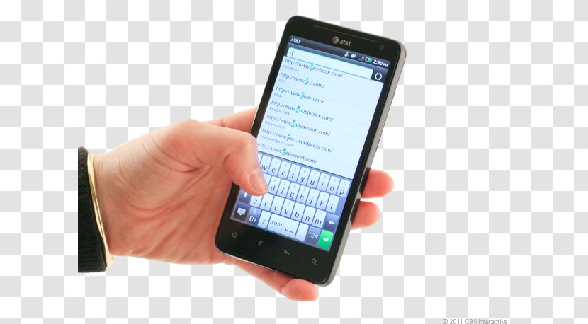 Feature Phone Smartphone Handheld Devices Multimedia - Mobile Phones - Large-screen Transparent PNG
