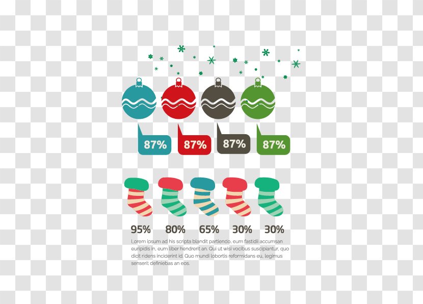 Christmas Icon - Logo - Vector Socks PPt Transparent PNG