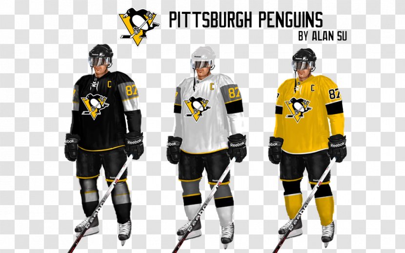 Third Jersey Pittsburgh Penguins Team Sport Hockey - National League Transparent PNG