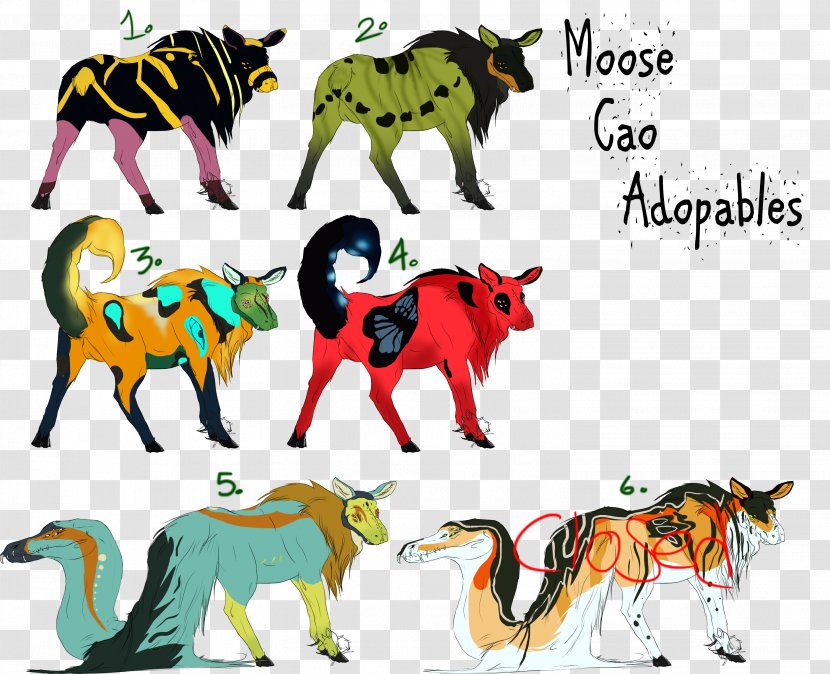 Cattle Mammal Horse Canidae - Fictional Character - Cat Transparent PNG
