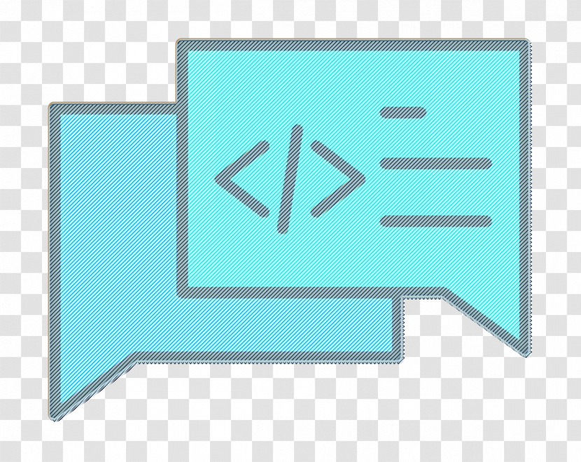 Chat Icon Coding Icon Transparent PNG