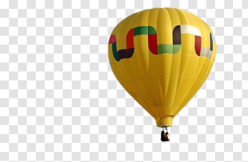 Flight Aircraft Hot Air Balloon Poster - Party - Yellow Transparent PNG