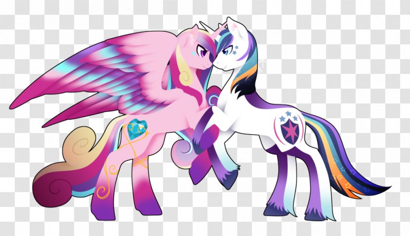 Princess Cadance Shining Armor Pony Twilight Sparkle Luna - Watercolor - Curl Up Cadence Transparent PNG