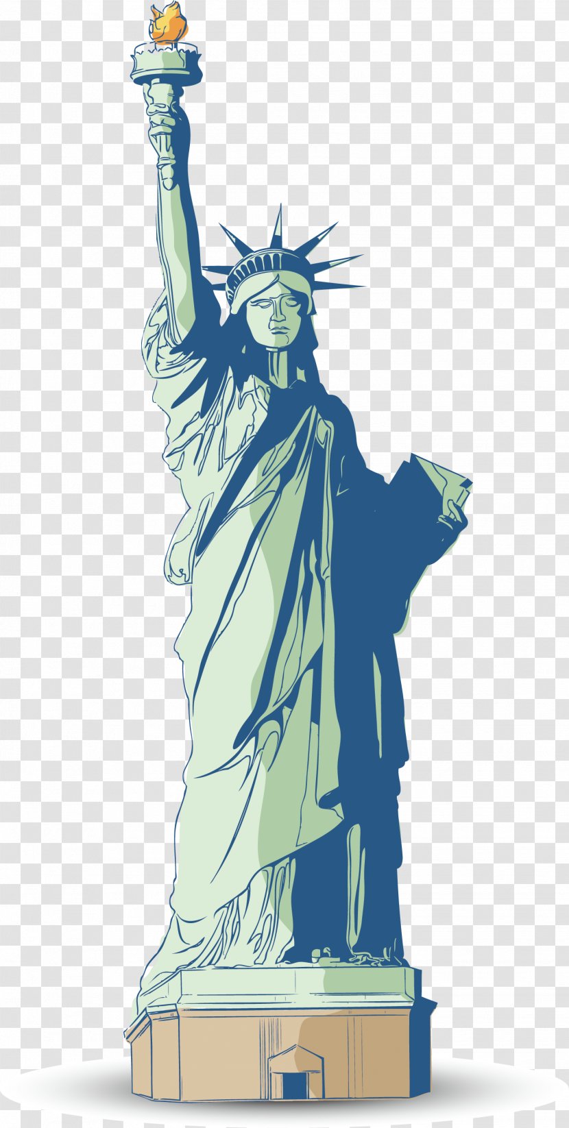 Statue Of Liberty Clip Art - Stock Photography - Vector Transparent PNG