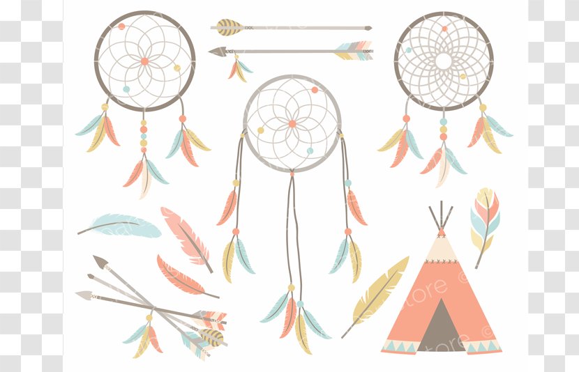 Dreamcatcher Tipi Indigenous Peoples Of The Americas Clip Art - Artwork Transparent PNG