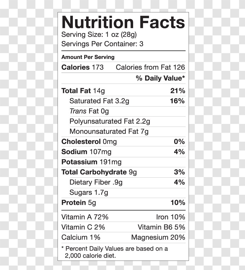 Tamari Soy Sauce Nutrition Facts Label Soybean - Document - Cashew Transparent PNG
