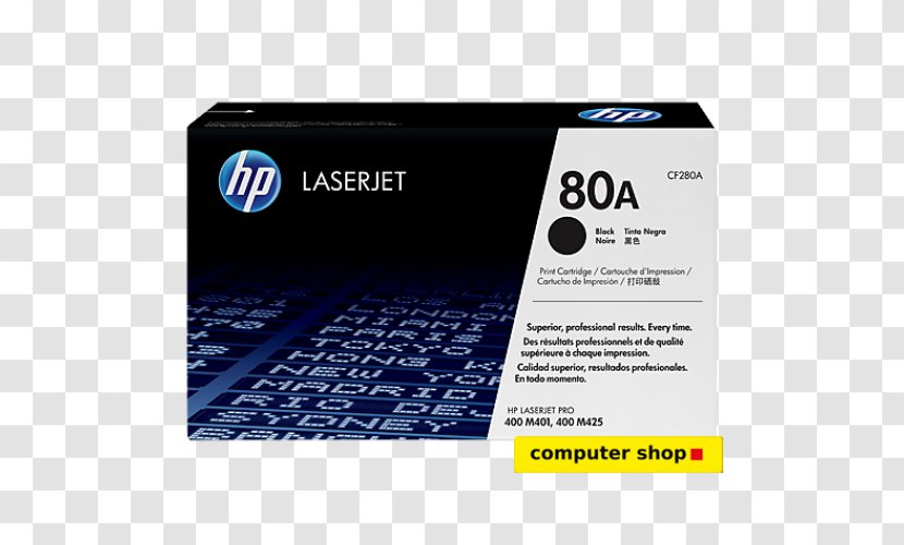 Hewlett-Packard HP Q2612A Black Toner Cartridge Ink - Hp Laserjet - Hewlett-packard Transparent PNG