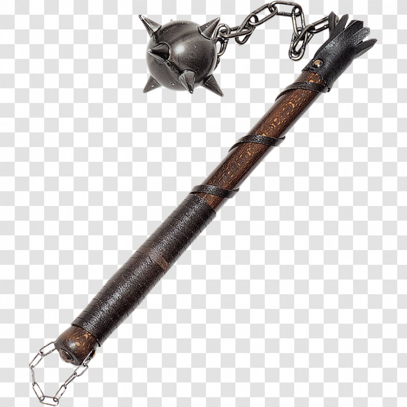 Late Middle Ages 14th Century Flail Mace - Weapon Transparent PNG