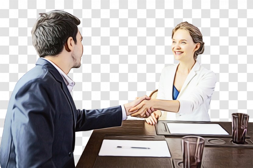 Job Conversation White-collar Worker Business Employment - Businessperson - Recruiter Transparent PNG