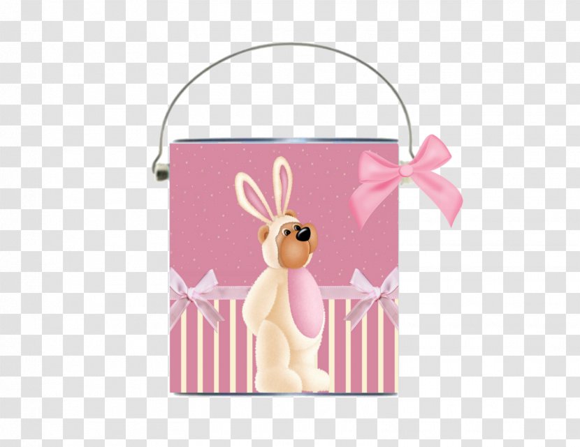 Reindeer Easter Bunny Antler Pink M - Paint Transparent PNG