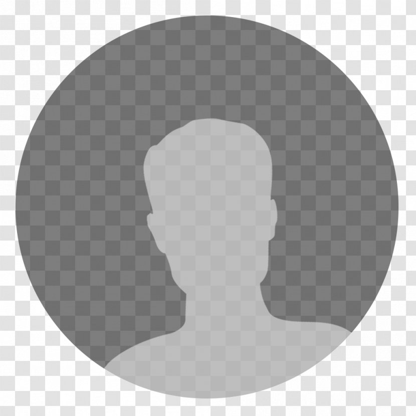Forehead Silhouette Face Monochrome - Ios 7 - Contacts Transparent PNG