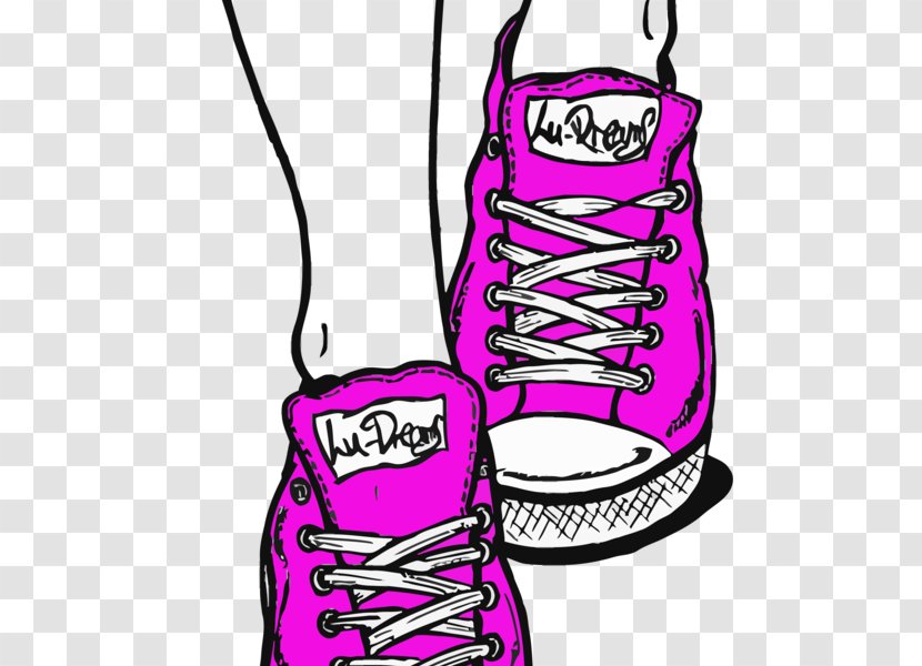 Shoe Cross-training Pink M Clip Art - Footwear - Design Transparent PNG