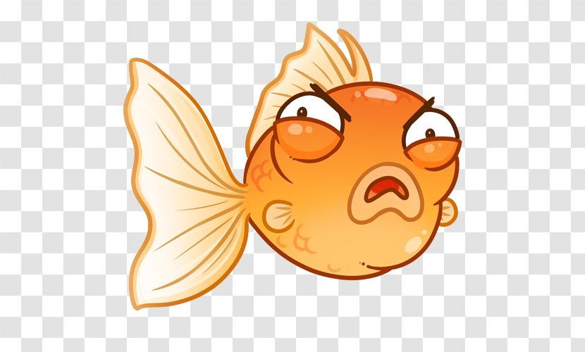 Goldfish Cartoon Clip Art - Drawing Transparent PNG