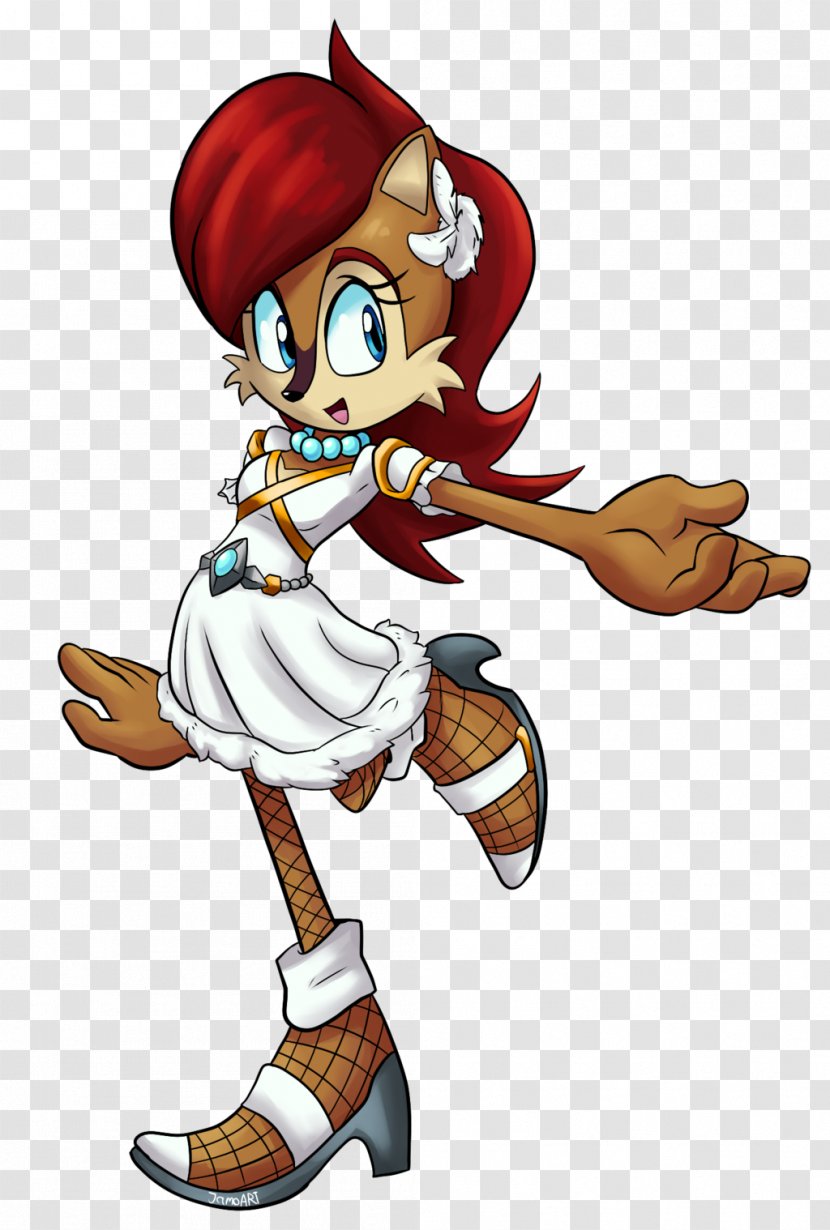 Princess Sally Acorn Sonic Forces & Drawing - Heart Transparent PNG