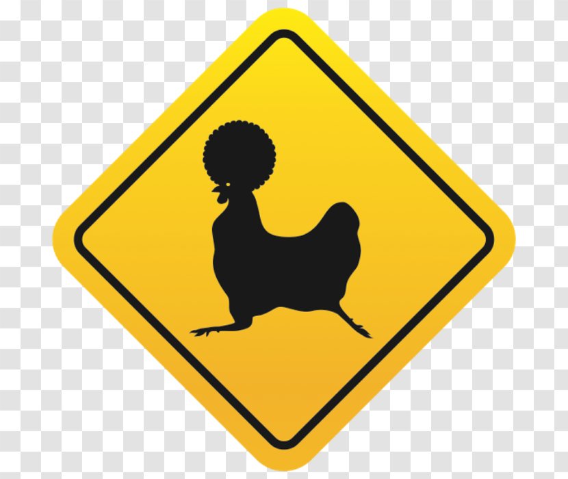 Duck Crossing Traffic Sign Warning - Livestock Transparent PNG