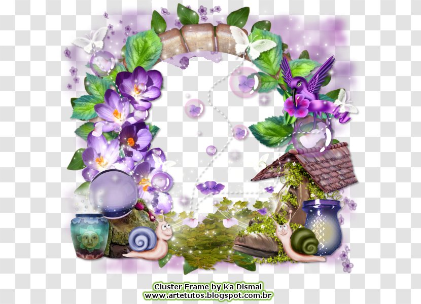 PaintShop Pro Digital Scrapbooking PlayStation Portable Lilac - Floral Design Transparent PNG