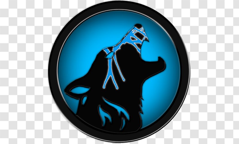 Gray Wolf Logo - BLUE WOLF Transparent PNG