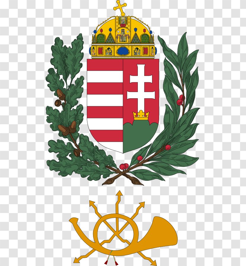 Crown Cartoon - Hungary - Plant Emblem Transparent PNG