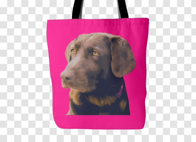T-shirt Tote Bag Clothing Cotton - Poplin - Labrador Dog Transparent PNG