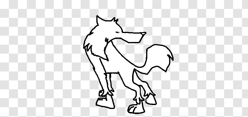 Gray Wolf Mane Pony Mustang Art - Heart - Arctic Transparent PNG