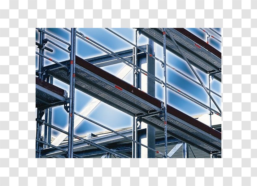 Scaffolding Steel Layher Architectural Engineering Facade - Daylighting - Privately Held Company Transparent PNG