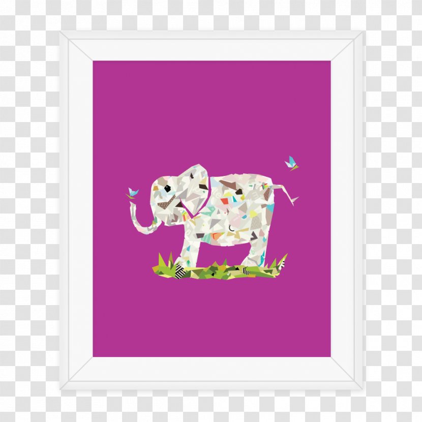 Paper Screen Printing Printmaking - Collage - Watercolor Elephant Transparent PNG