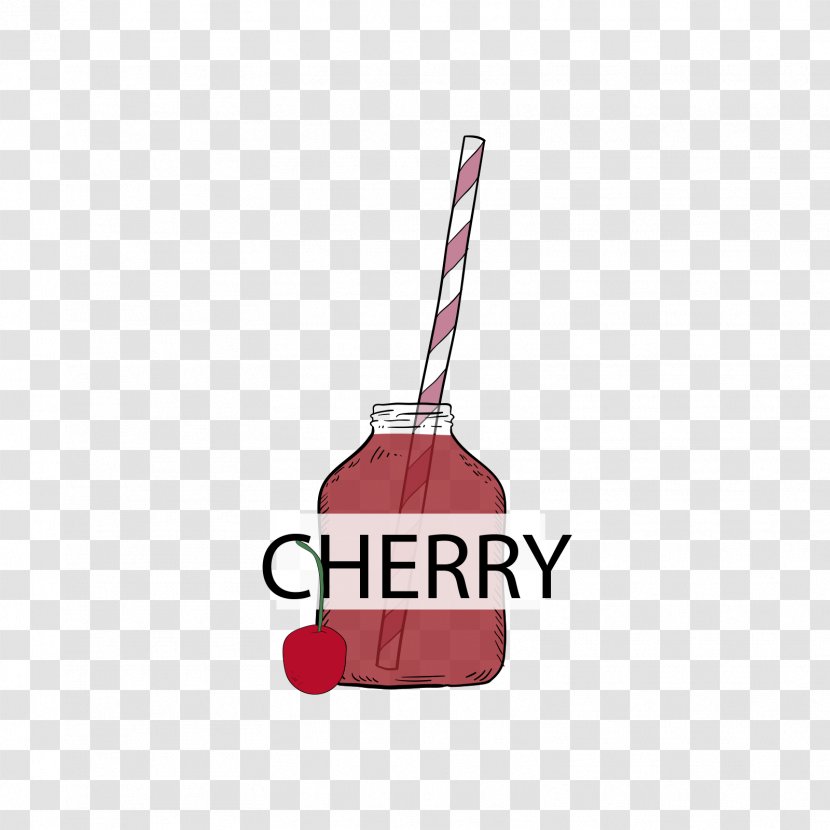 Juice Splash Cherry Jus De Cerise - Red Transparent PNG