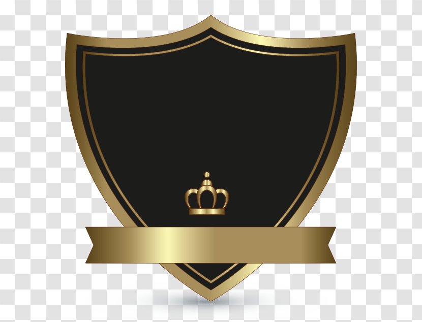 Logo Template - Emblem - Black Shield Transparent PNG