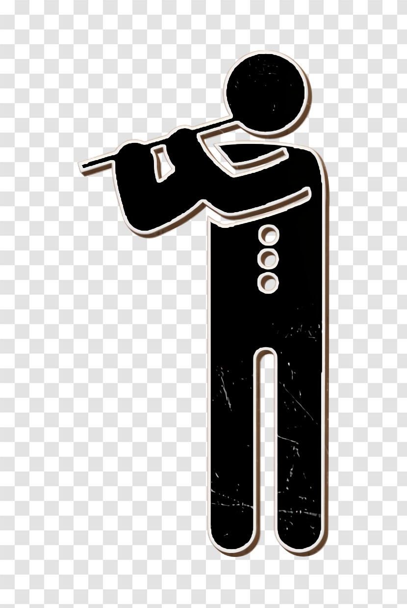 Flute Icon Humans 2 Icon Man Playing A Flute Icon Transparent PNG