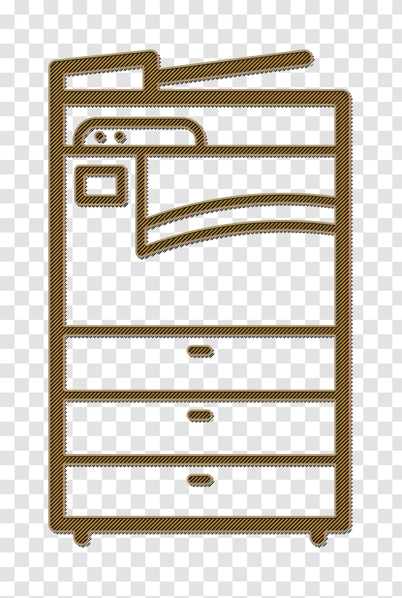 Technology Icon Detailed Devices Icon Copier Icon Transparent PNG