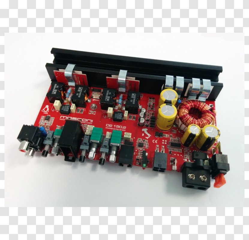 Amplifier Microcontroller Watt Ohm Power Converters - Electronics Accessory - Shopping Car Transparent PNG