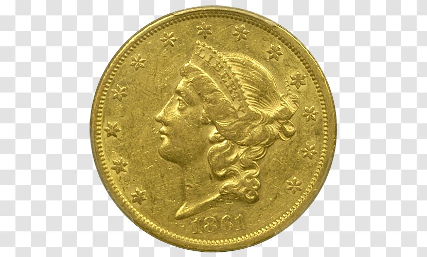 Gold Coin Numismatics Obverse And Reverse - Metal Transparent PNG