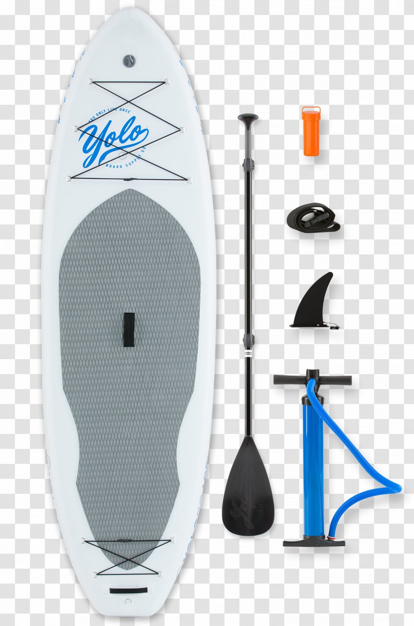 Standup Paddleboarding I-SUP YOLO BOARD ADVENTURES Surfing - Davis - Inflatable Transparent PNG