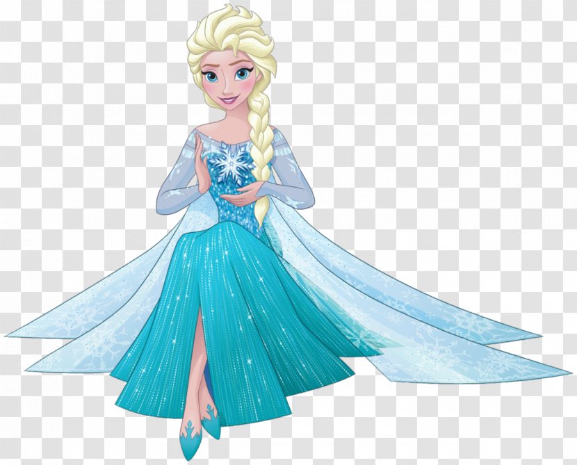 Elsa The Snow Queen Kristoff Anna Olaf - Figurine Transparent PNG
