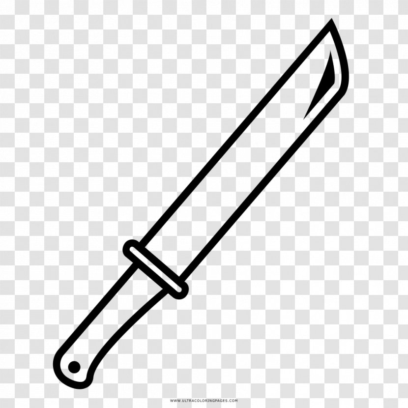 Machete Knife Clip Art - Cold Weapon Transparent PNG