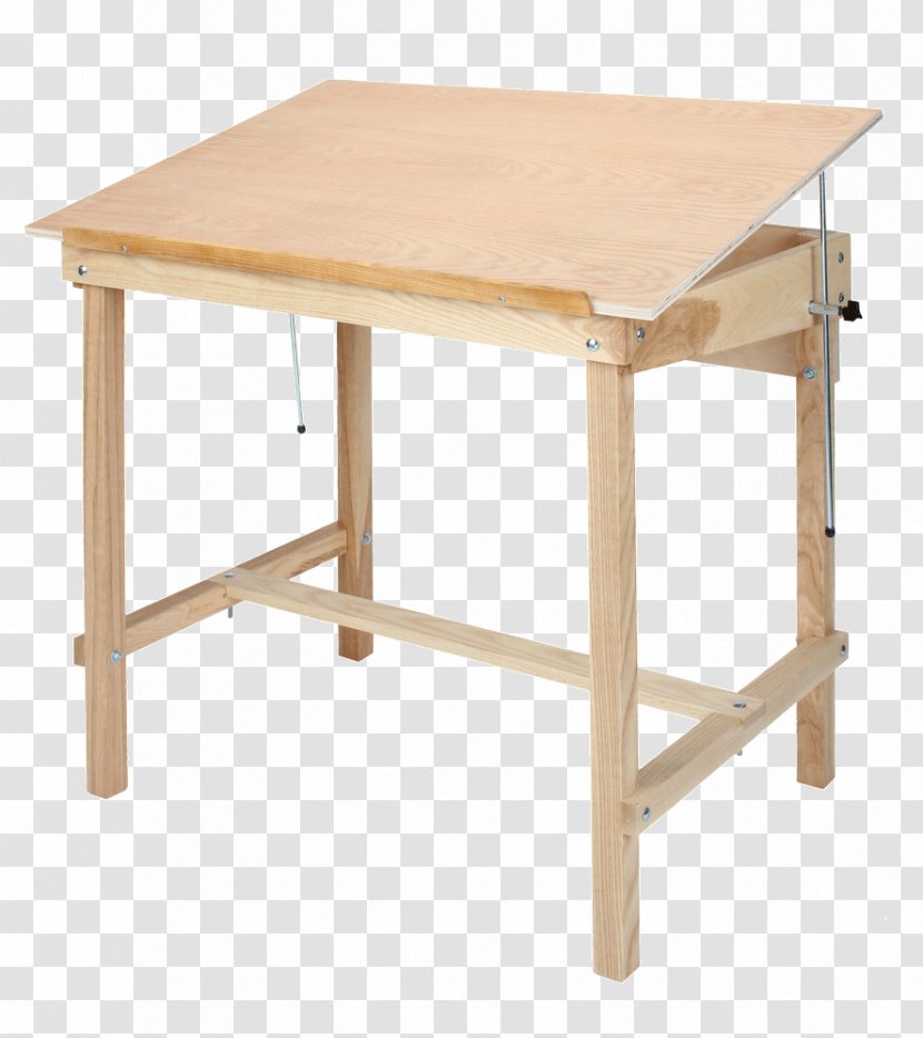 Drawing Board Table Technical Easel - Wood - A Student Preparing To Lie On The Transparent PNG