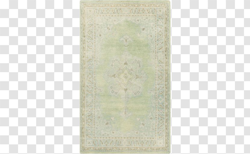 Green Wool Carpet Rectangle Knot Transparent PNG