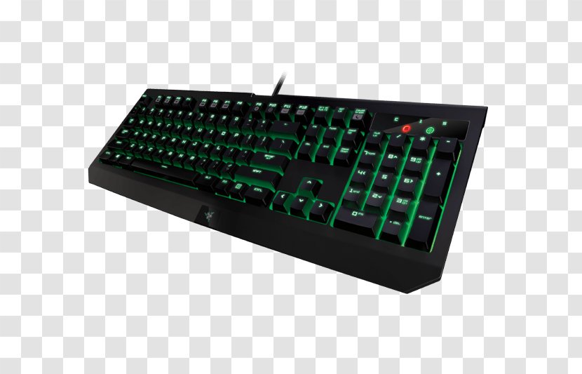 Computer Keyboard Razer BlackWidow Ultimate 2016 Stealth (2016) Gaming Keypad Inc. - Electronic Component - Devil May Cry Hd Collection Transparent PNG
