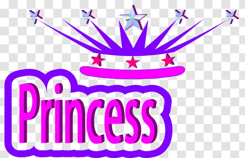 Clip Art Image Princess T-shirt - Text - Birthday Castle Transparent PNG