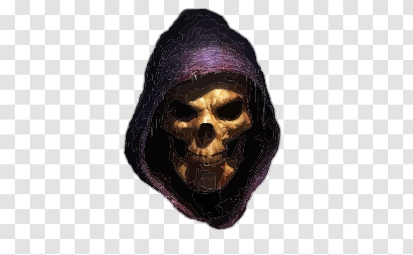 Skeletor YouTube He-Man Evil Warriors Art - Youtube - Masked Skull Transparent PNG