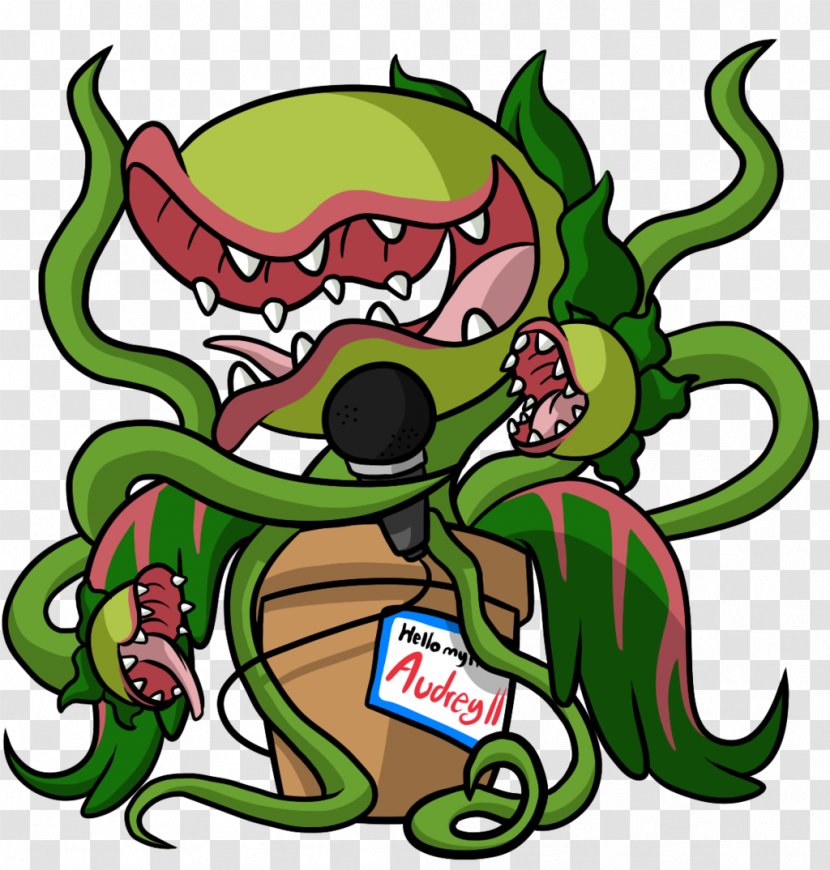 Drawing Audrey II Hollywood Film Art - Outer Space Transparent PNG