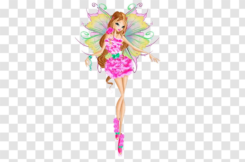 Flora Bloom Musa Tecna Politea - Mythical Creature - Fairy Transparent PNG