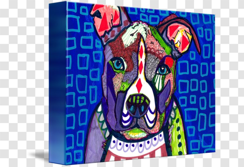 American Pit Bull Terrier Art Painting - Poster Transparent PNG