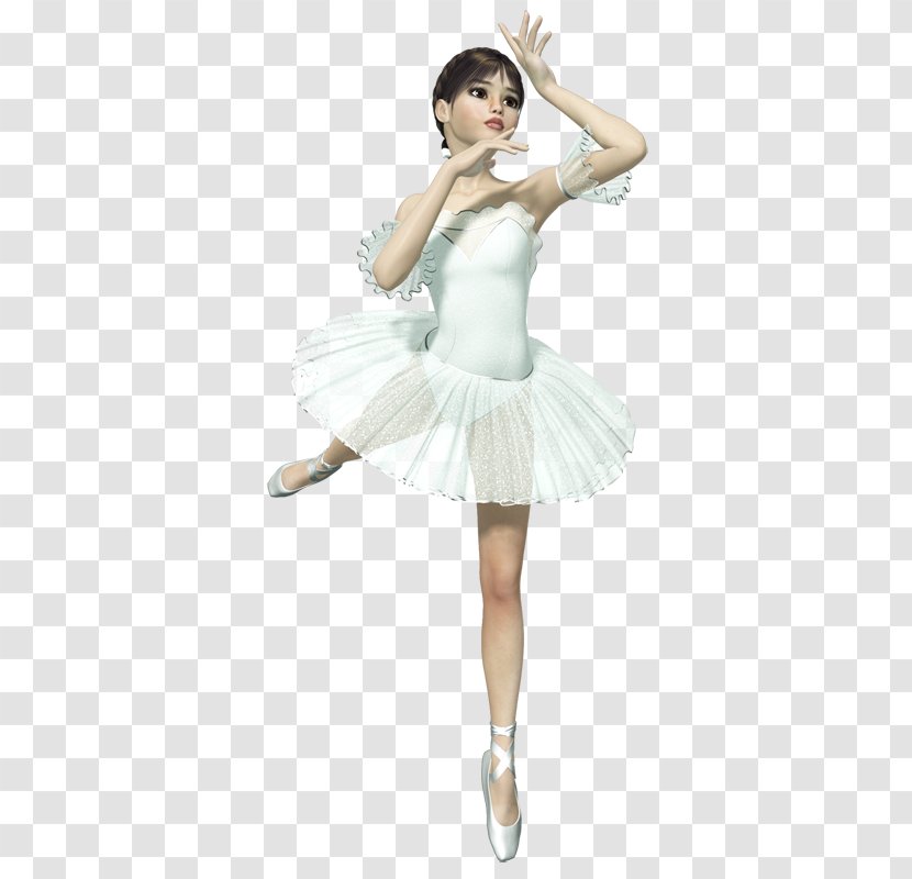 Tutu Ballet Flat Dancer - Silhouette Transparent PNG