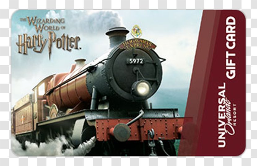 The Wizarding World Of Harry Potter Locomotive Train Steam Engine - Brand - Hogwarts Express Transparent PNG